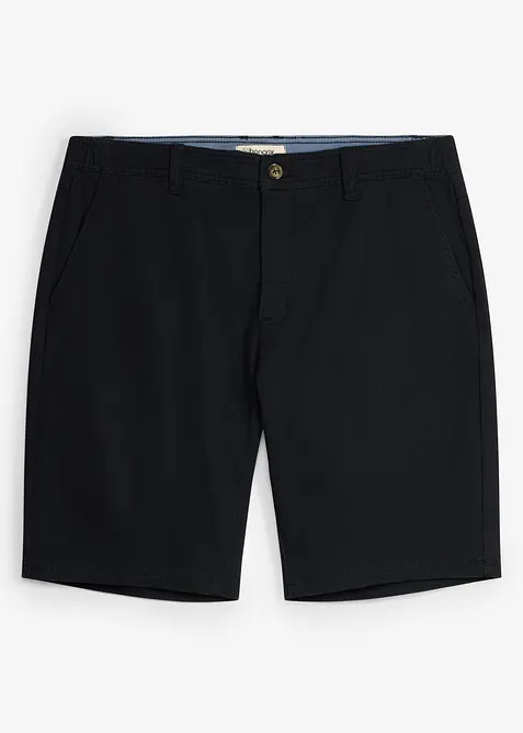 Bermudashorts med stretch og stretch i linningen, Regular fit, bonprix