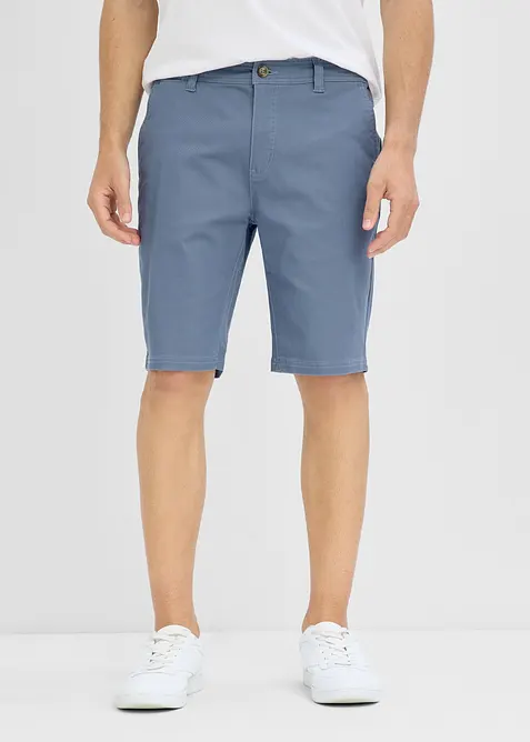 Bermudashorts med stretch og stretch i linningen, Regular fit, bonprix