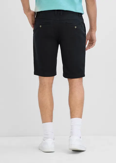 Bermudashorts med stretch og stretch i linningen, Regular fit, bonprix