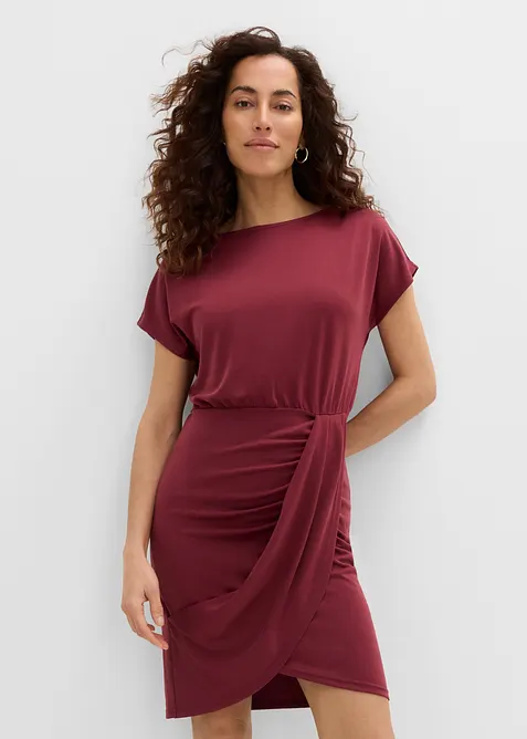 Jerseykjole i viskoseblanding, bonprix