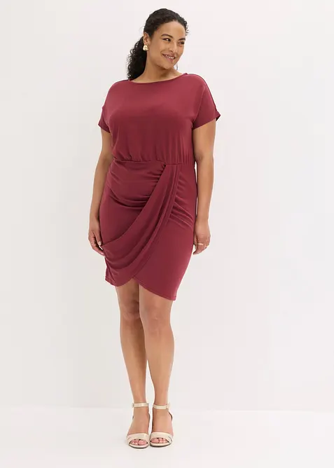Jerseykjole i viskoseblanding, bonprix