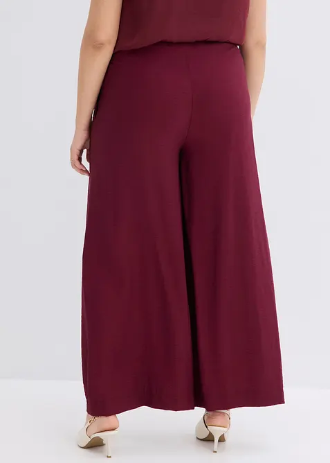 Pull on-bukse i viskoseblanding, bonprix