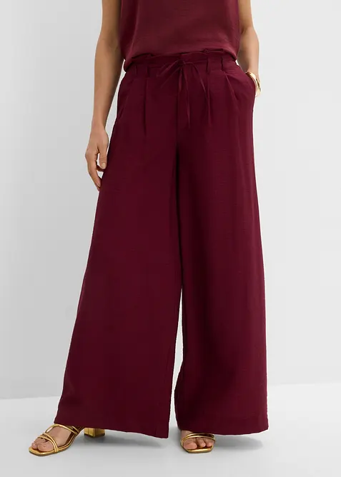 Pull on-bukse i viskoseblanding, bonprix
