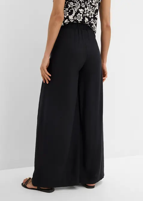Pull on-bukse i viskoseblanding, bonprix
