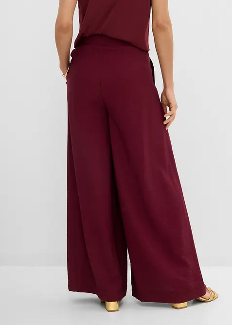 Pull on-bukse i viskoseblanding, bonprix