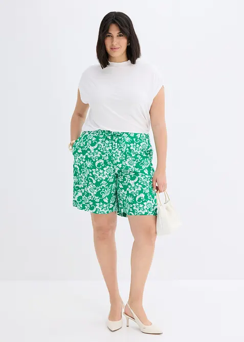 Shorts i viskose med pent fall, bonprix