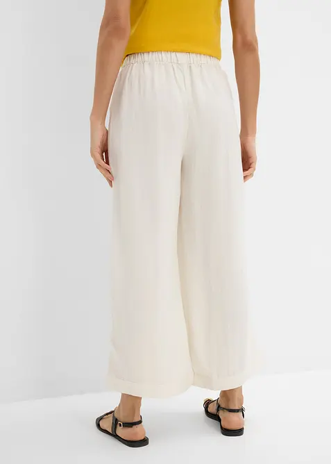 Culotte med viskose som faller fint, bonprix