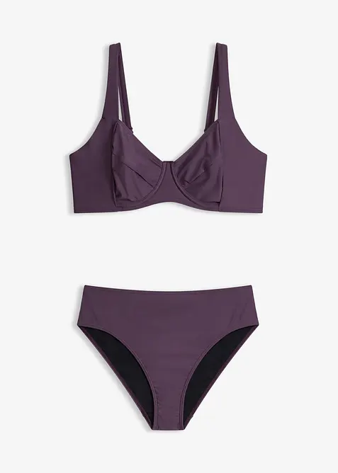 Minimizer-bikini med light shape, high waist bikinitruse, bonprix