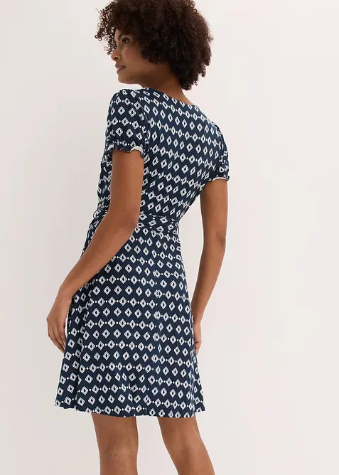 Jerseykjole i viskosemiks, bonprix