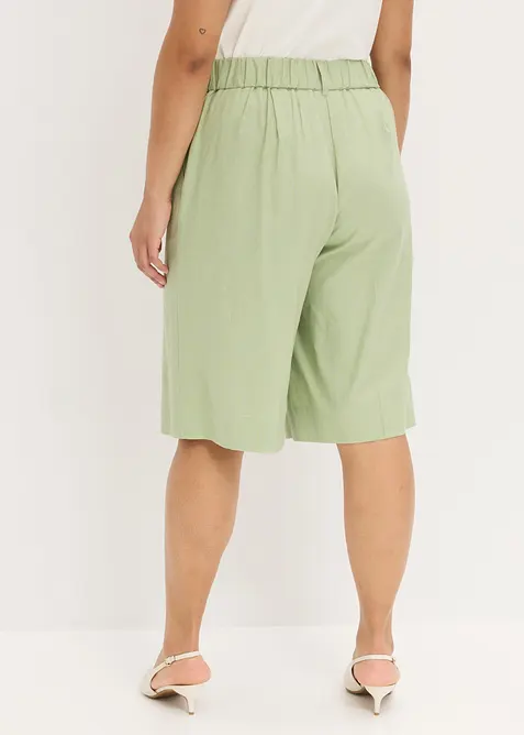 Bermudashorts i linmiks, bonprix