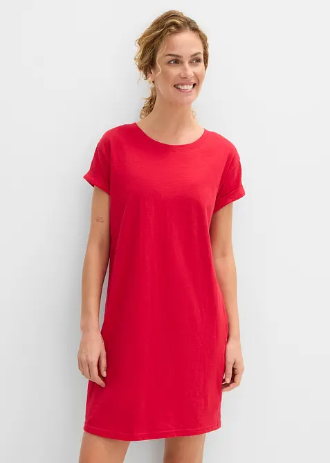 Jerseykjole i bomull, bonprix