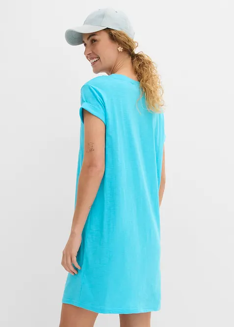 Jerseykjole i bomull, bonprix