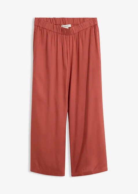 Vid culotte i fint fallende viskose, bonprix