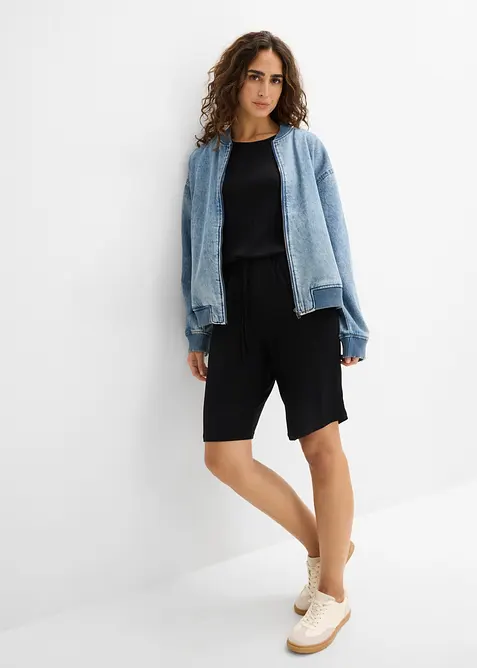 Jumpsuit av myk viskosemiks, bonprix