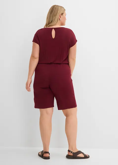 Jumpsuit av myk viskosemiks, bonprix