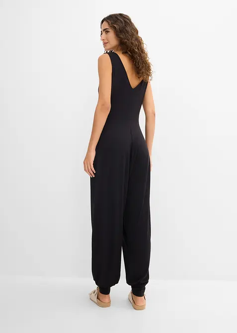 Jersey-jumpsuit i viskosemiks, bonprix