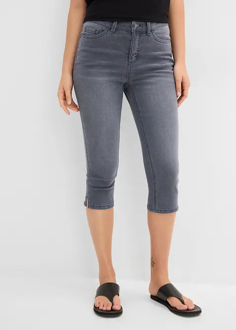 Stretchy capri jeans, bonprix