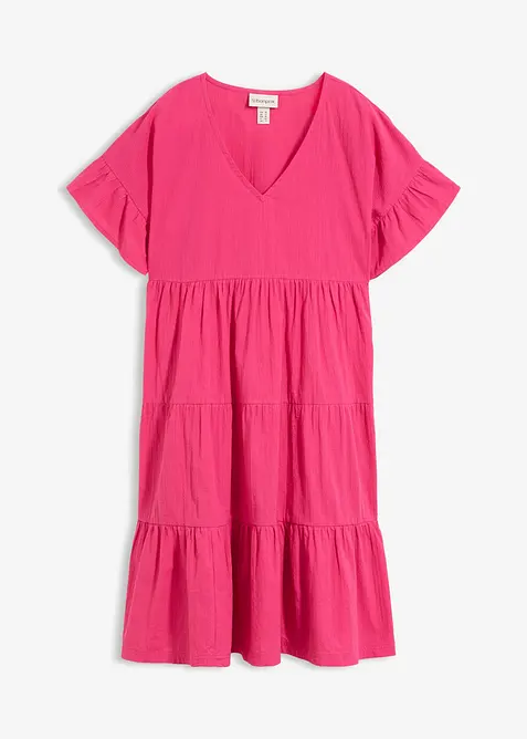 Kjole i 100% bomull, bonprix