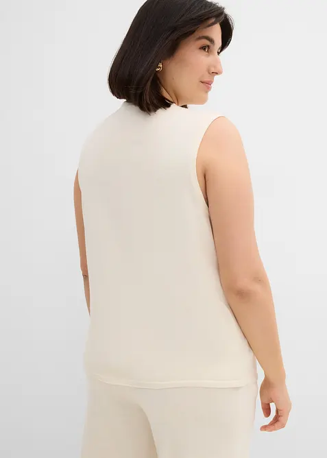 Sommervest i strikket materiale, bonprix