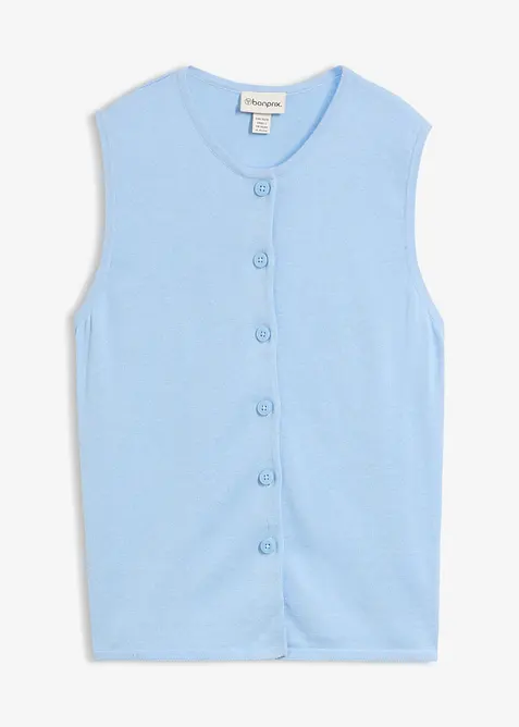 Sommervest i strikket materiale, bonprix