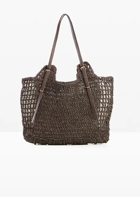 Shopper med spennedetaljer, bonprix