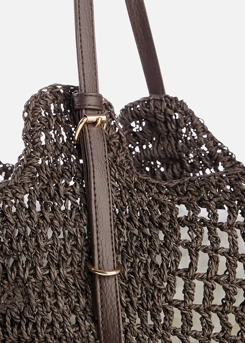 Shopper med spennedetaljer, bonprix