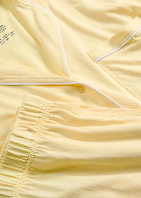 Kort pyjamas i myk viskoseblanding, bonprix