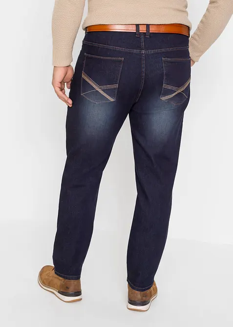 Regular fit jeans i multistretch-denim med komfortlinning, straight, bonprix