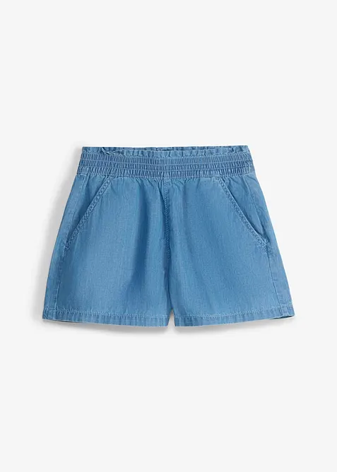Pull on-shorts i 100% &oslash;kologisk bomull, bonprix