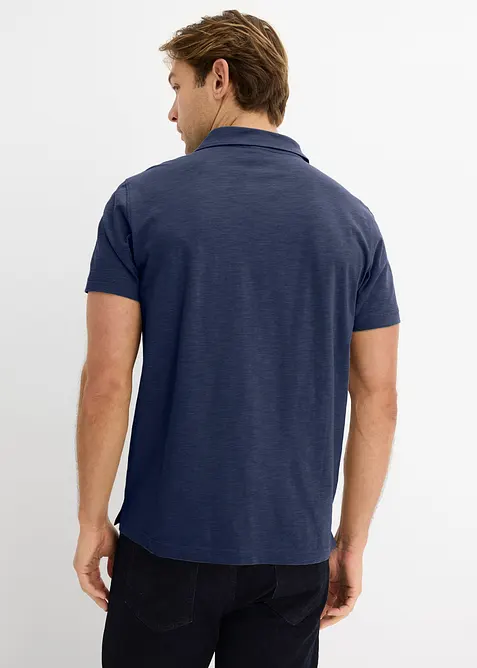 Poloskjorte av 100% &oslash;kologisk bomull (3-pack), bonprix