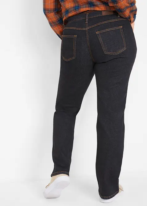Straight-jeans Mid Waist, Stretch, bonprix