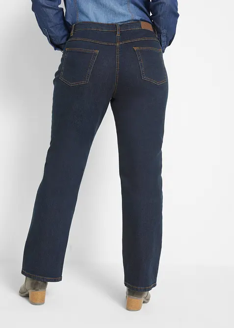 Straight-jeans Mid Waist, Stretch, bonprix