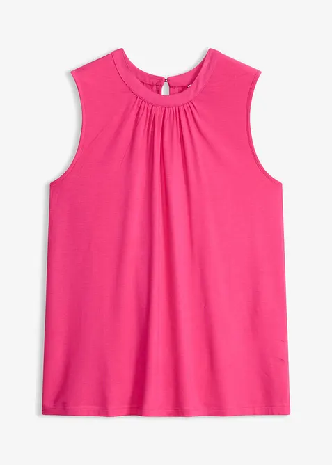 Blusetopp i jersey, bonprix