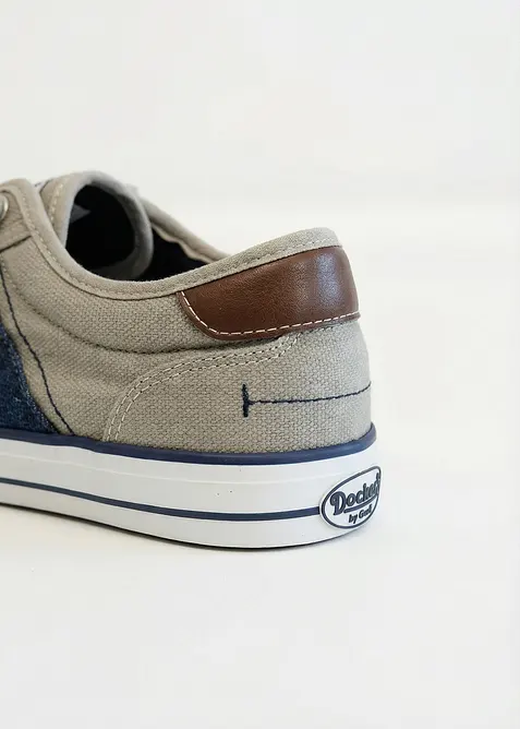 Dockers by Gerli-sneakers i bomullskanvas, Camel Active
