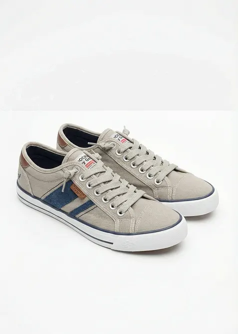 Dockers by Gerli-sneakers i bomullskanvas, Camel Active