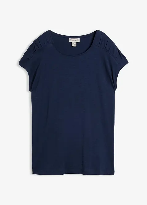 Topp i boxy-modell, kortermet, bonprix