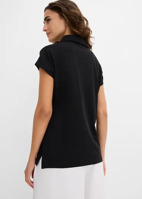 Topp i elastisk bomullsmiks, bonprix