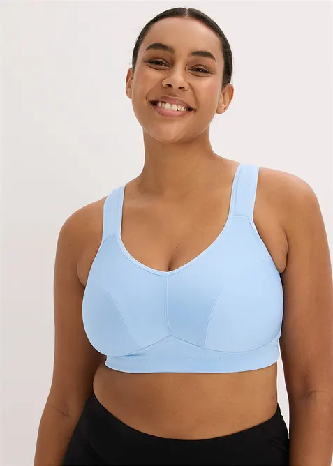 Trenings-BH med medium st&oslash;tte (2-pack), bonprix