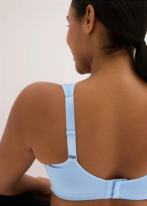 Trenings-BH med medium st&oslash;tte (2-pack), bonprix