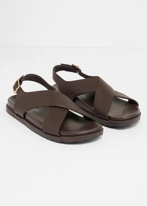Sandaler med behagelig, formst&oslash;pt inners&aring;le, bonprix
