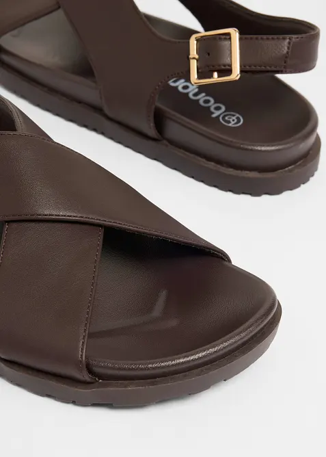 Sandaler med behagelig, formst&oslash;pt inners&aring;le, bonprix