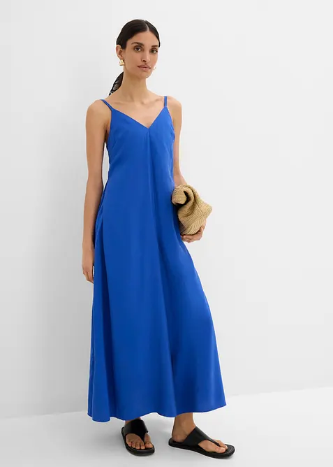 Jumpsuit i viskosemiks med regulerbare stropper, bonprix