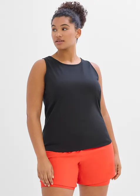 Treningssinglet, hurtigt&oslash;rkende (2-pack), bonprix