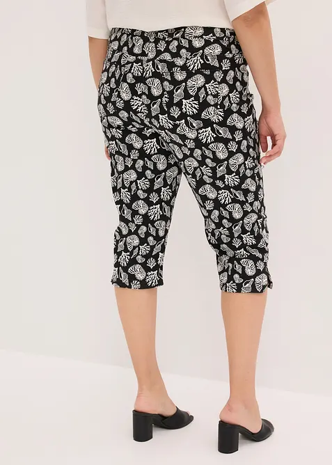Capribukse med bomullsstretch, bonprix