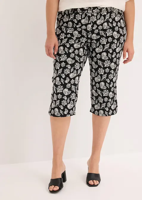 Capribukse med bomullsstretch, bonprix