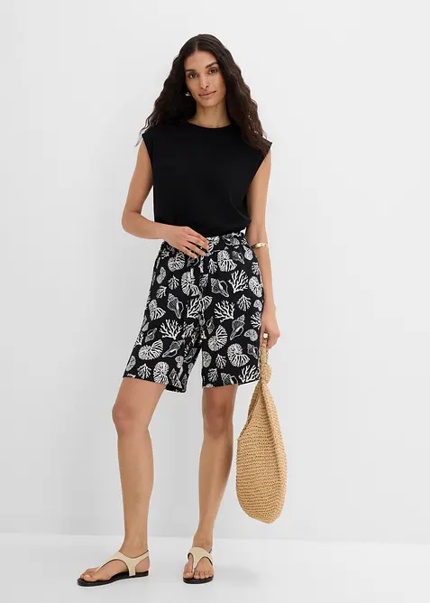 Shorts i viskosemiks, bonprix
