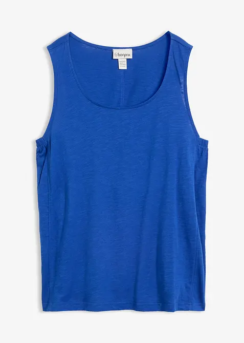 Singlet i 100% &oslash;kologisk bomull, bonprix