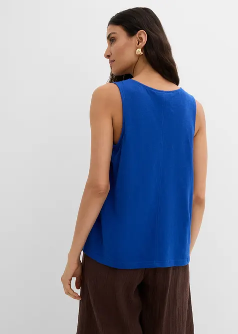 Singlet i 100% &oslash;kologisk bomull, bonprix