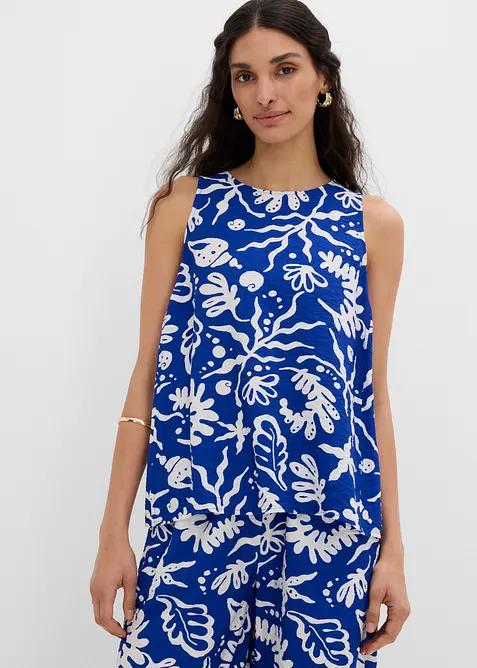 Bluse i viskose med fint fall, bonprix