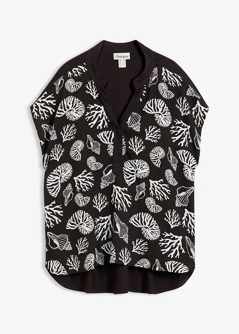 Bluse i myk viskose, bonprix